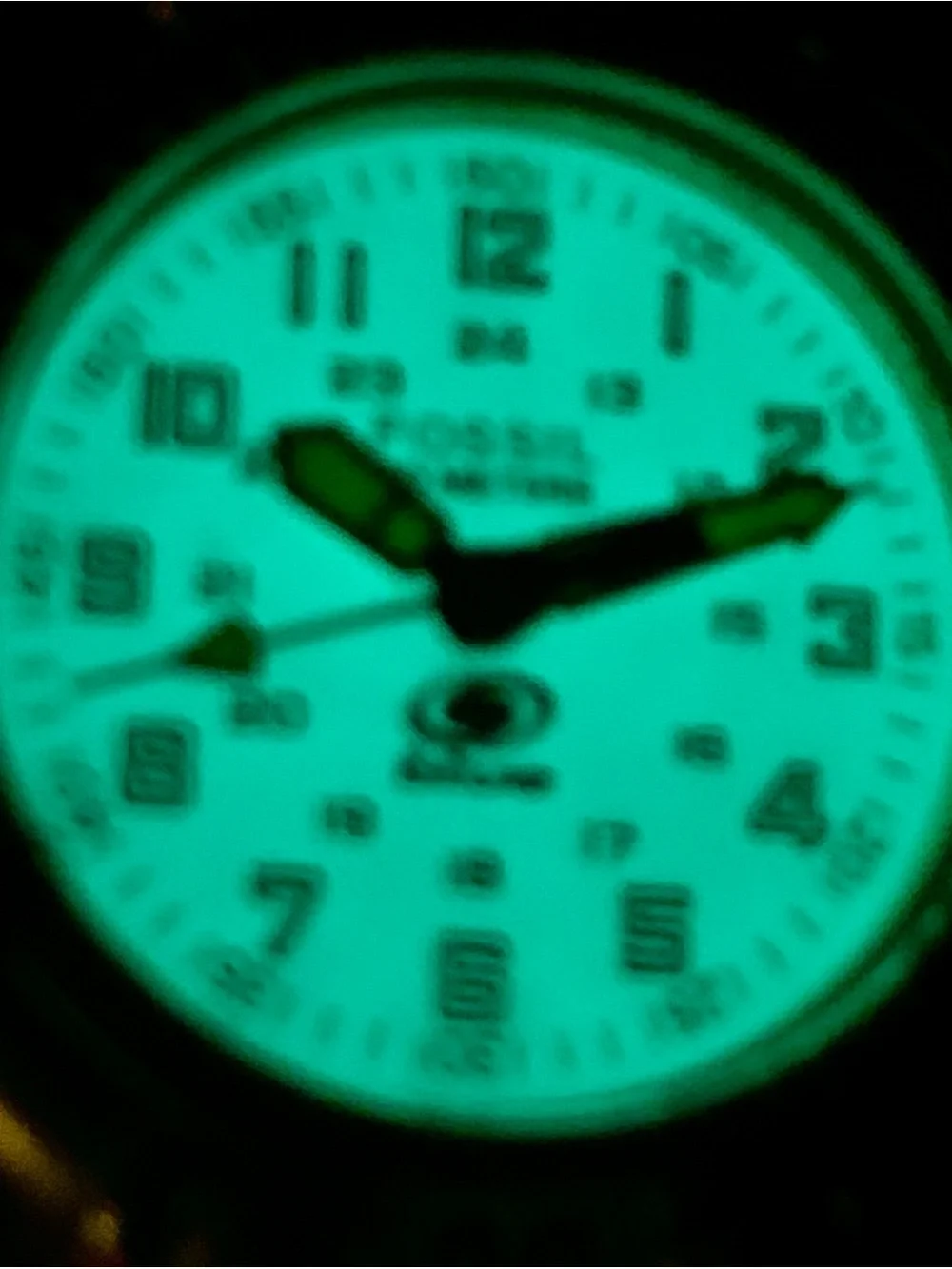 FOSSIL BLUE STARMASTER LU-2531 Women’s Vintage Watch Backlight Works New Battery